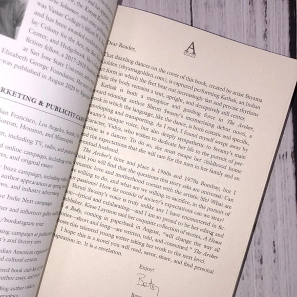 Archer by Shruti Swamy book 2021 - Picture 4 of 9